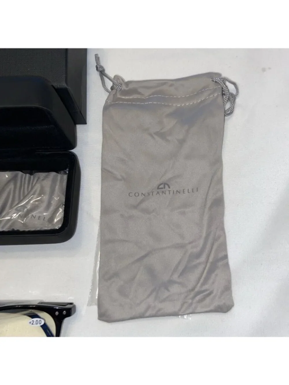Constantinelli Reading Glasses Men Women Computer Readers Eyeglasses 2.0 W/ PEN